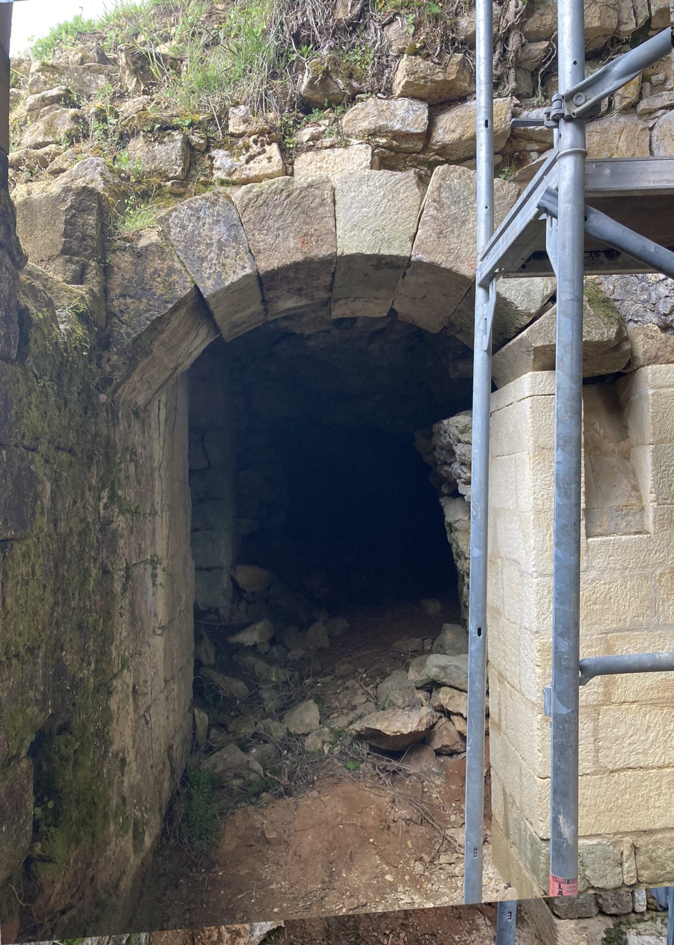 Travaux cuisines - château de Salignac